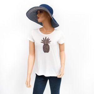 Tommy Bahama Cotton Pineapple Tee Shirt XS